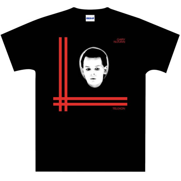 

gary numan (tubeway army) telekon 1980 t-shirt - brand new2019 fashionable brand 695%cotton printed round neck t-shirts wh