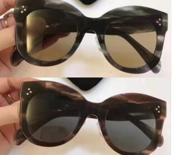 

xams designer women chris 41443 black gray sunglasses 50mm fashion brand sungl jp9de, White;black