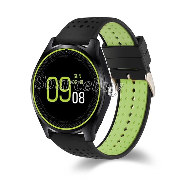 

wristwatch bluetooth smart watch v9 sports watches pedometer with sim tf card slot camera remote control smartwatch for android smart phone
