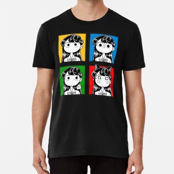 

komi-san mosaic t shirt komisan komi san miss komi komi manga communication