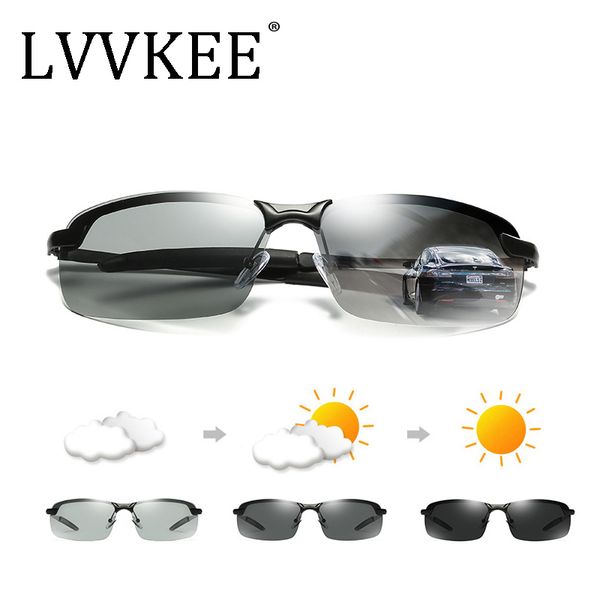 

2020 luxury brands goggles sport hd polarized men driver mirror sun glasses gafas outdoor uv400 male discoloration sunglasses, White;black