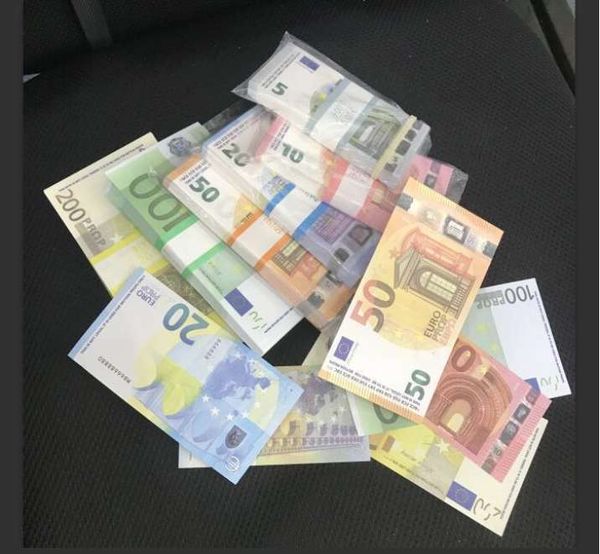 

most realistic prop money euro dollar pound bar props children's toys game props special movie game euro dollar pound stage money 005
