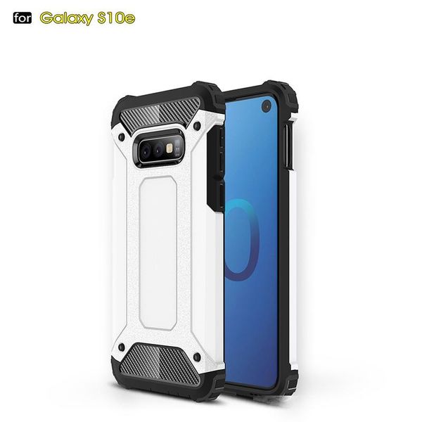 

silicone shockproof slim hard tough rubber hybrid armor case for samsung s10e hybrid rugged back cover
