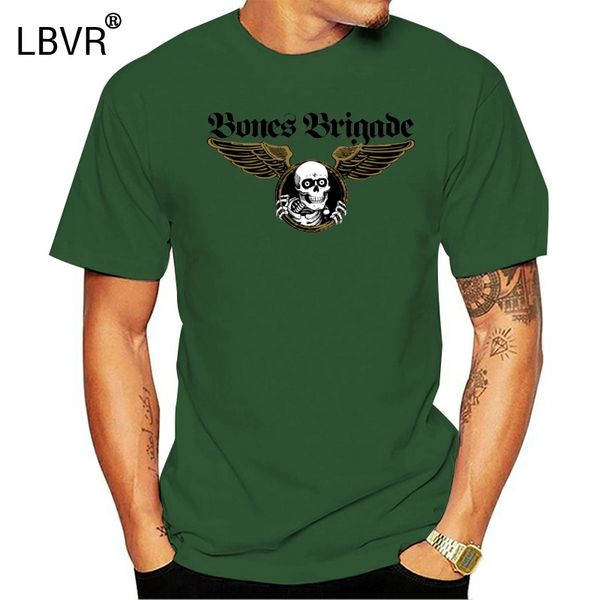 

new bones brigade summer tour 87 men's t-shirt black white b
