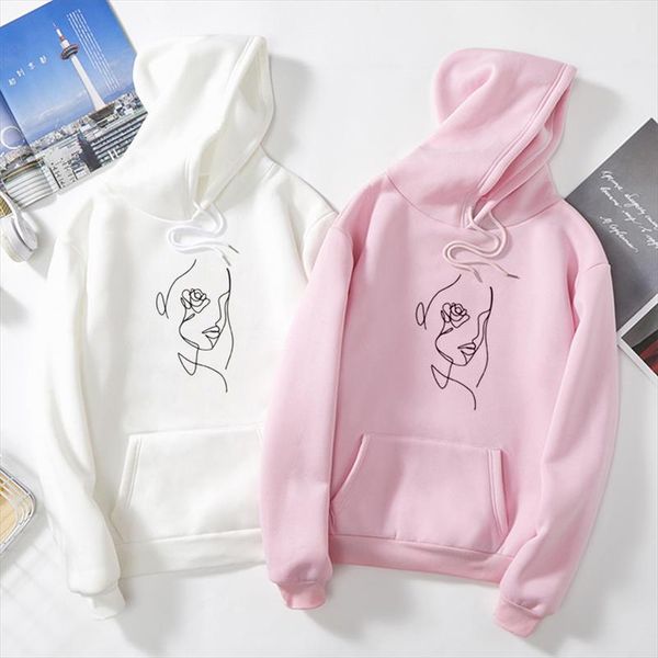 

hoodies women hoody simple all match leisure oversize korean warm kawaii womens loose streetwear sweatshirts sudaderas drop shipping, Black