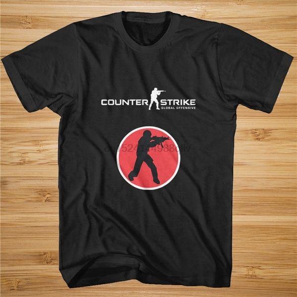 

global offensive counter strike csgo black tee size s-3xl men's cotton t-shirt