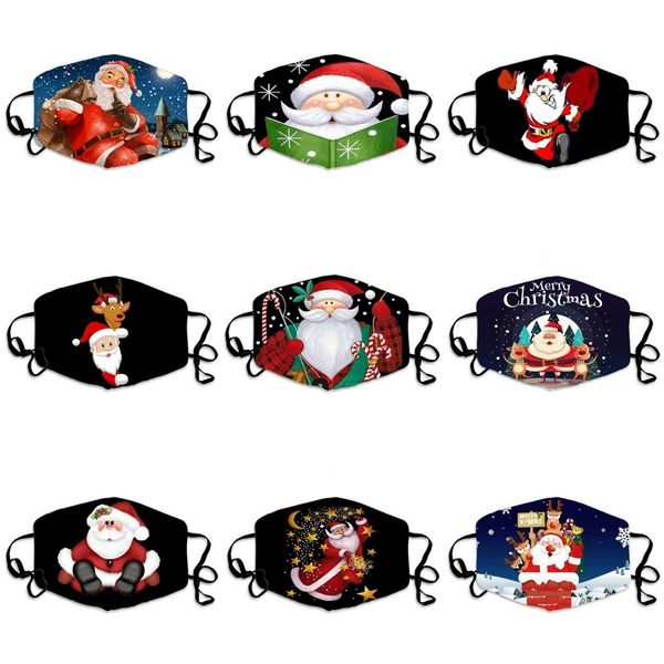 

solid colors ice silk face masks prective mask ultraviolet-proof dustproof riding cycling sports letter print mouth masks men women#271, Black