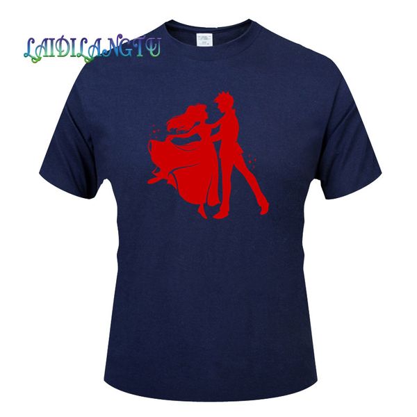 

sell tale dance personality plus size o-neck t-shirts fashion streetwear hip-hop short sleeve tees