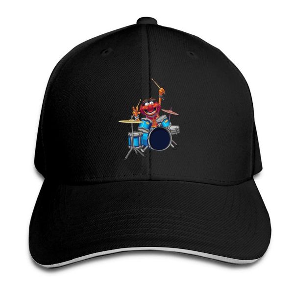 

ball caps 2021 fashion animal muppets drummer baseball cap outdoor breathable adjustable men women universal, Blue;gray