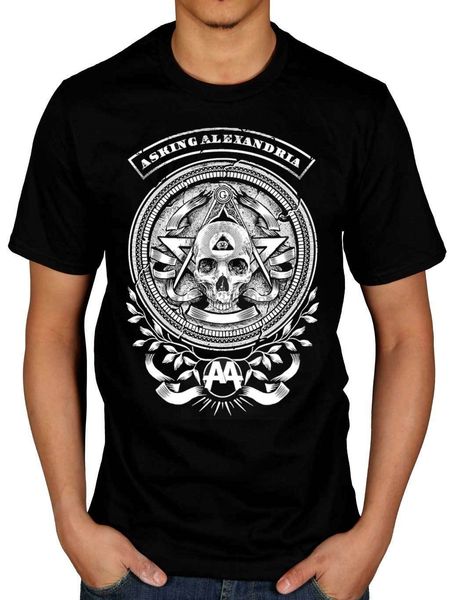 

официальный asking alexandria passion футболка i am безумный afterlife black shadow