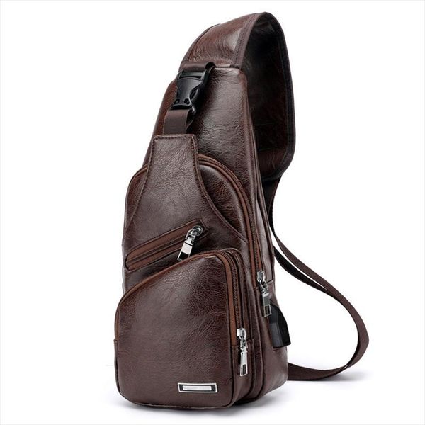 

new mens designer back pack bags chest usb crossbody bags bag messenger leather diagonal shoulder package men travel lpdbn, Red;black