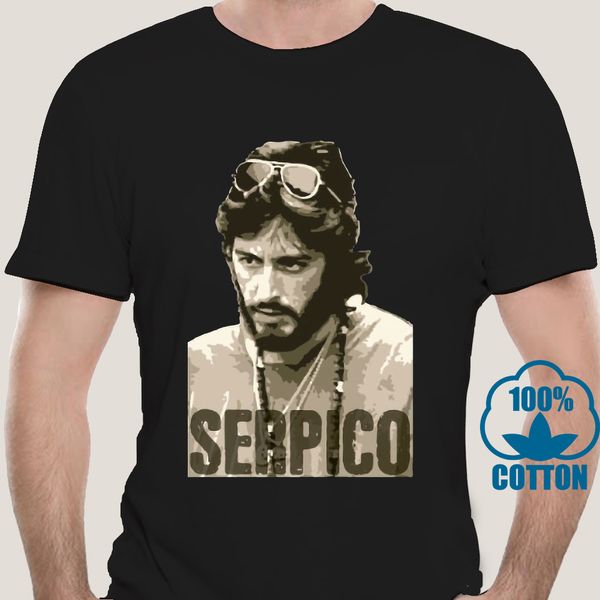 

1468d men t shirt serpico al pacino t-shirt black tshirts women t-shirt
