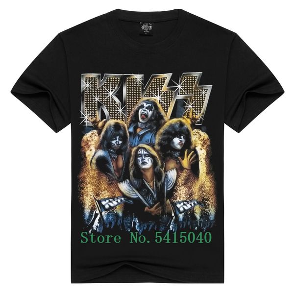 

hip hop women men t shirt kiss creatures tees t-shirt short sleeve 3d print t-shirts summer