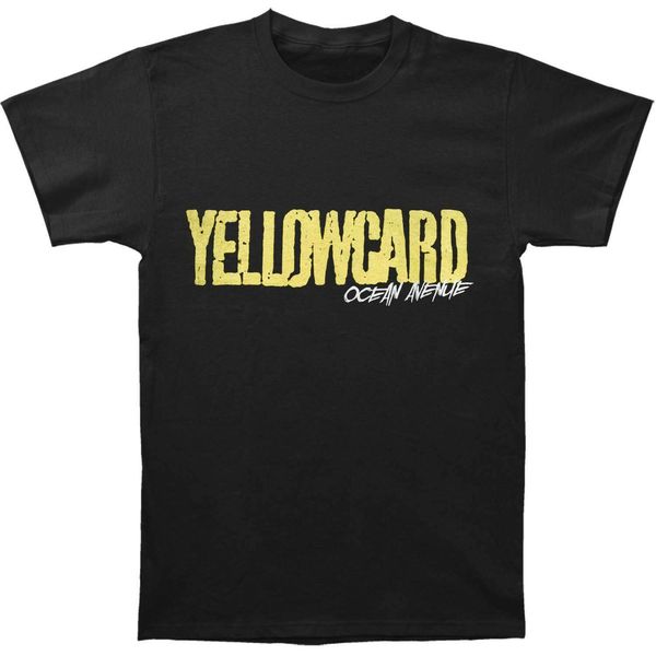 

yellowcard men's old school t-shirt black