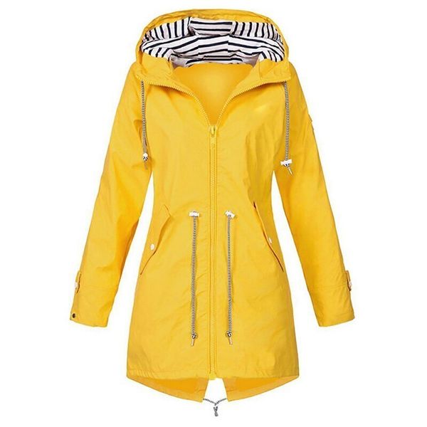 

autumn and winter women's raincoat transition jacket sunset long jacket hiking outdoor camping windproof jackets coats, Blue;black