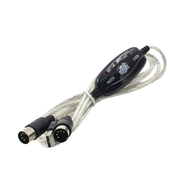 

usb in-out midi кабель интерфейса midi конвертер / адаптер для клавиатуры к пк