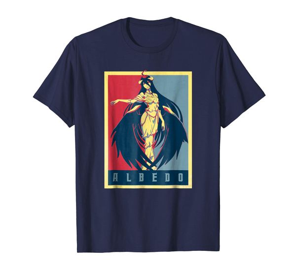 

2019 fashion men t shirt overlords albedo graphic vintage t shirt for men women