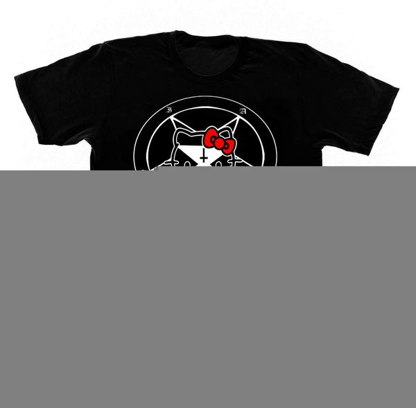 

hallo citty pentagram tshirt 59 t-shirt satan satanic king diamond witch