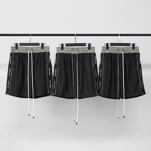 

daniel patrick dp кросс-этикетка сетки противотуманных высоких шорт и shortsstreet trendy свободных случайных шорт мужских брюки светоотража, Blue