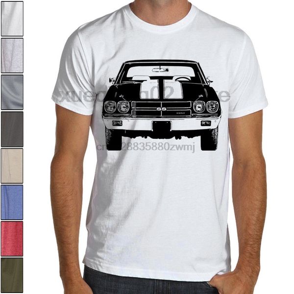 

chevelle ss 1970 chevy american muscle soft cotton t-shirt multi colors