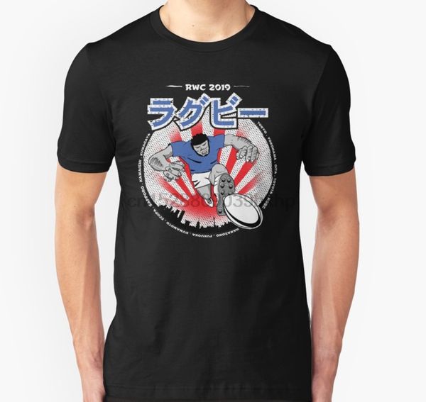

men tshirt manga rugby player japan 2019 slim fit t shirt women t-shirt tees top