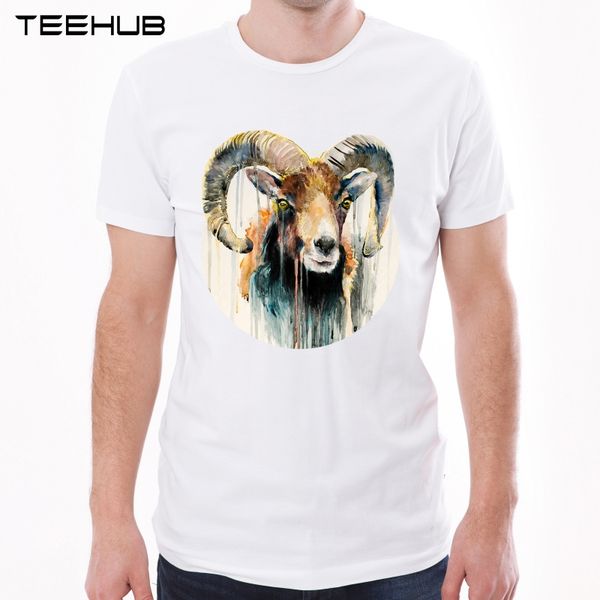 

2019 мужская мода tee shirt vintage расплавленный ram printed t-shirt высокое качество прохладный топы с коротким рукавом основные футболки