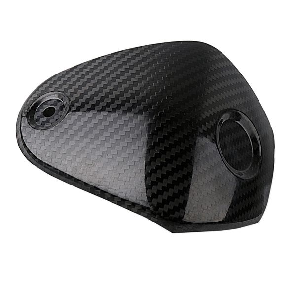 

1 piece carbon fiber handlebar clamp seat cover fit yamaha xmax 300 xmax300 2017-18 atv