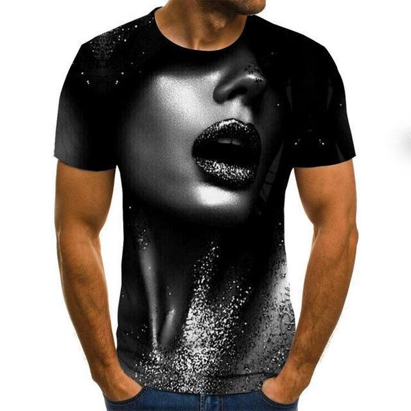 

summer t -shirt men 's cool colorful t -shirt brand summer men 's 3d t -shirt 3d print shirts horror plus size anime men clothing