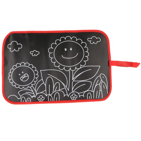 

kids mess chalk coloring board doodle & drawing board - sunflowers
