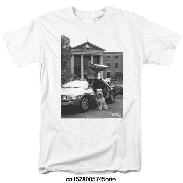 

printed 2020 camiseta back to the future ii einstein men's regular fit t-shirt women t-shirt