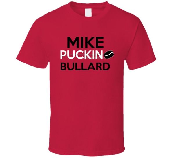 

mike bullard calgary puckin hockeyerer t shirtshort sleeve tee fashion summer tee