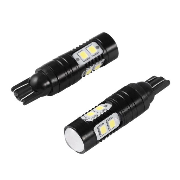 

2pcs/set 50w 6000k led reverse light bulbs super bright dc 12v universal external lights led car lamps t10 t15 drop shipping
