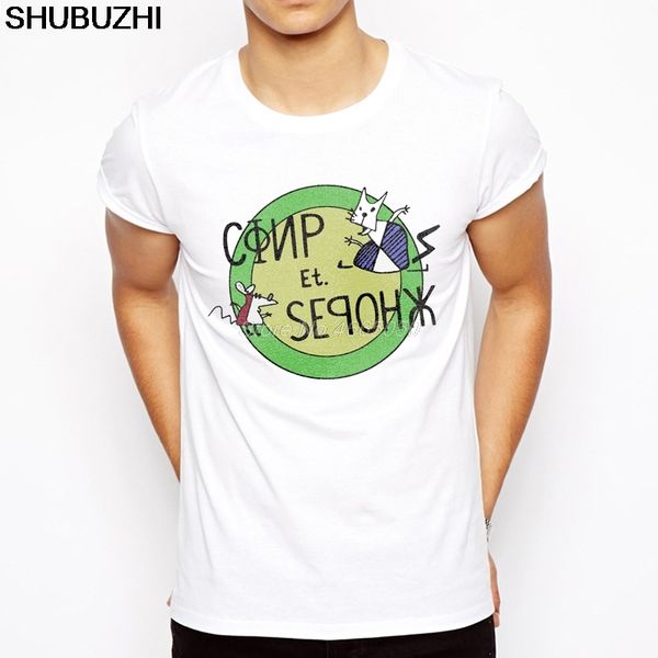 

casual t-shirt worker and parasite cute and mouse design new mens anime tee custom t shirt euro size