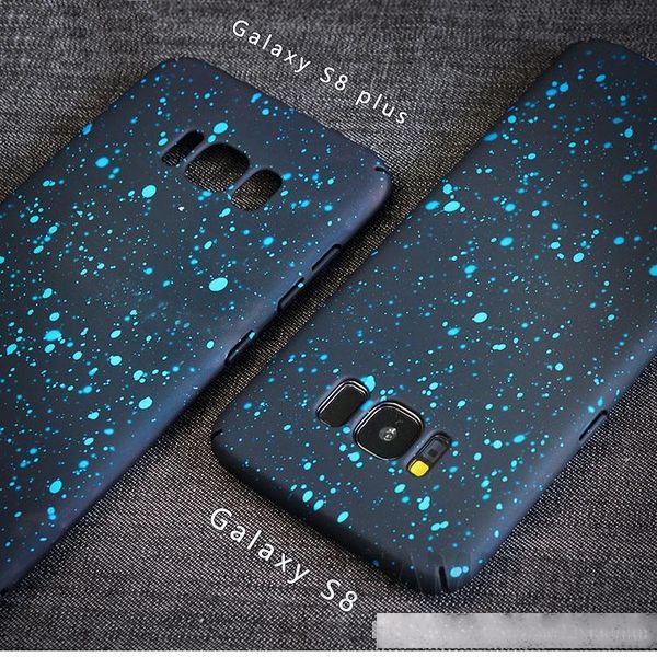 

luxury colorful bling skin shinning plastic back cover for samsung galaxy s8 s8 plus mobile phone case