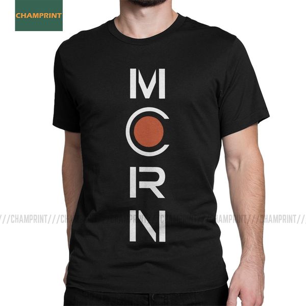 

мужчины t-shirt mcrn твердь хлопок tee рубашка с коротким рукавом научно-фантастический телесериал фантастика футболки плюс размер