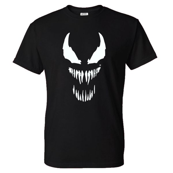 

2020 new venom pattern logo t-shirt menwomen cotton o-neck streetwear tshirt sports casual tees hip hop unsiex