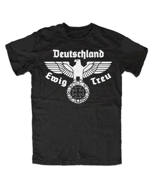 

2019 fashion t shirt german eagle eternal allegiance m1 germany, loyalty, germania tees