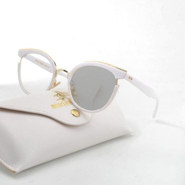 

small cat reading glasses women men retro fashion ultralight progressive multifocal pchromic presbyopic eyeglasse fml, White;black