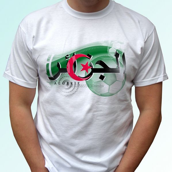 

algeria algerie white t shirt football flag tee soccer mens womens kids baby