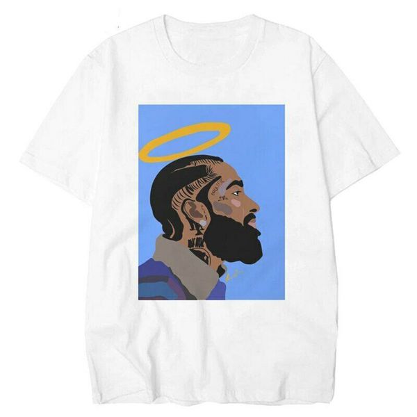 

nipsey hussle футболка известный рэппер nipsey hussle unisex brand new fashion rap men одежда tee shirt
