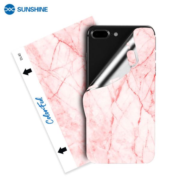 

50pcs/lot sunshine s300 embossed series back cover protector sticker for sunshine ss-890c cutting machine high quality