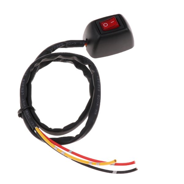 

12v 10a car sticky push button switch on/off control ship type
