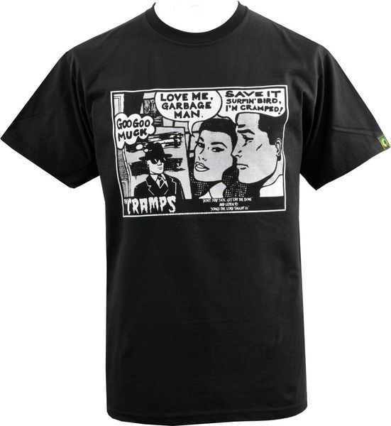 

mens t-shirt the cramps goo goo muck psychobilly garage lux interior comic s-5xl
