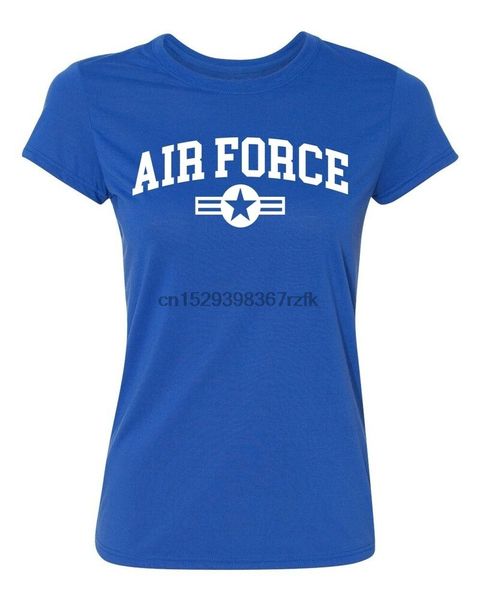 

us military gear air force training pt (white) womens t-shirt casual tee