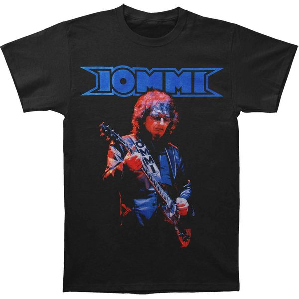

tony iommi men's iommi t-shirt small black popular tee shirt