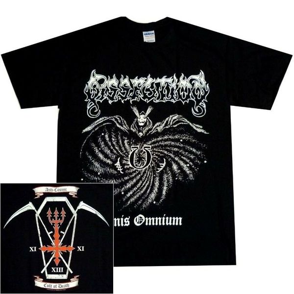 

dissection finis omnium official black death metal t shirt new summer short sleeves cotton t-shirt fashion
