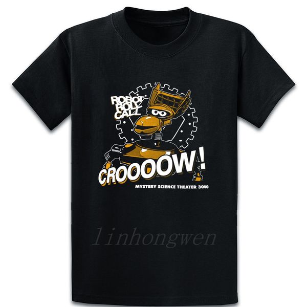 

робот робот поименного crooow высокого футболка tee shirt gift размер s-5xl печать family building новизна summer style рубашка