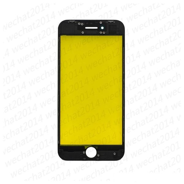 

oem front outer glass touch screen glass lens with frame for iphone 8 plus dhl