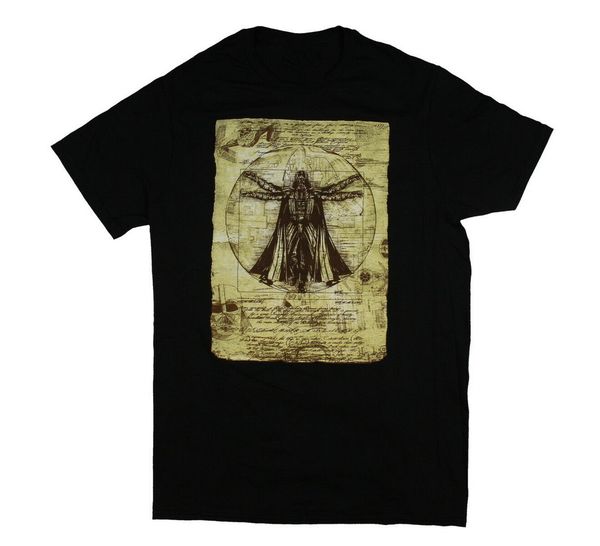 

shirt men's vitruvian man graphic t-shirt hip-hop tee shirt