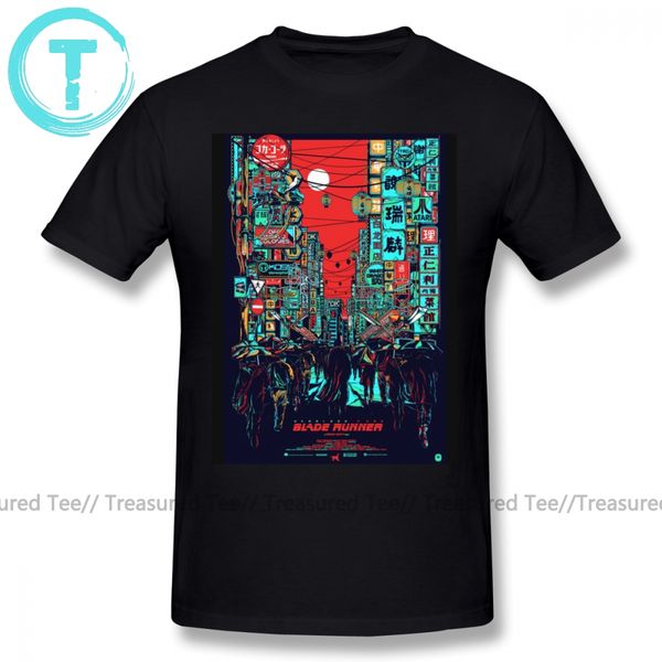 

blade runner футболка blade runner футболка с коротким рукавом 100 процентов хлопка tee shirt man смешной big fashion печати tshirt